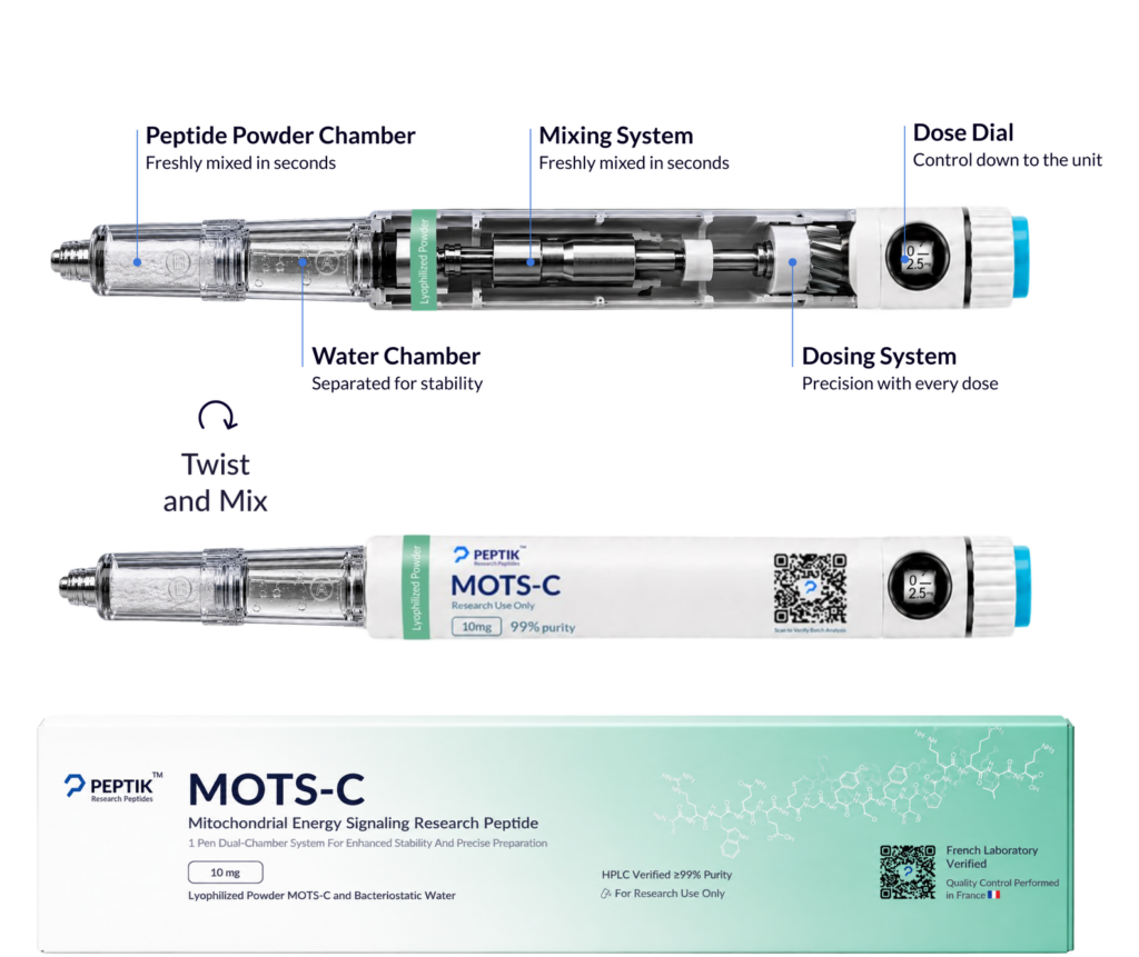 MOTS-C Next-Gen Dual-Chamber Pen