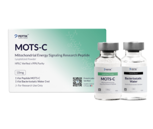 MOTS-C Lyophilized Vial + Sterile Water