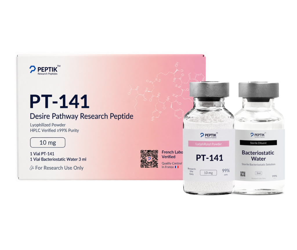 PT-141 for Men & Women Lyophilized Vial + Sterile Water