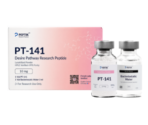 PT-141 for Men & Women Lyophilized Vial + Sterile Water