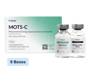 Complete MOTS-C Fat Metabolism Cycle - 6 Weeks (9 Boxes)