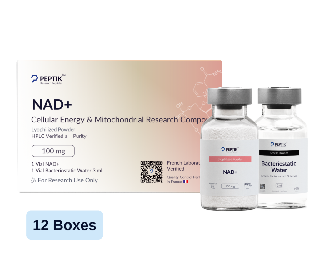 Complete NAD+ Energy Cellular Cycle (12 Boxes)
