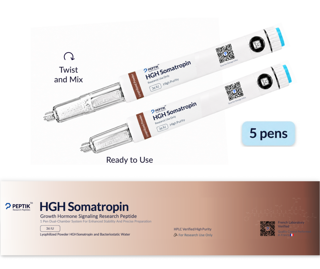 Set of 5 HGH Somatropin (5 Pens)